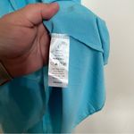 Jams World Hula Moon By  Teal Summer Halter Dress Crochet Top Juniors Size‎ Large Photo 4