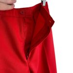 Levi's Levi Strauss & Co. Vintage 80s Red Straight Leg High Rise Dress Pants Size 12 Photo 3