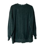 Aerie  The Chill Cozy Terry Cloth NIlICE Oversized Slouchy Sweatshirt Green S Photo 2
