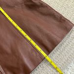 Dialogue Brown leather jacket full zip up Photo 7