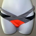 Les Canebiers Women’s Colorblock Bikini Bottom Palmier NWT Size 10 Orange Photo 0