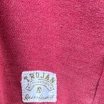 USC Retro Brand Trojan Collection Vintage Wash Sweatshirt Medium Red Gold Photo 2