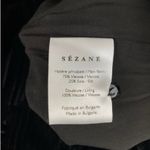 Sézane Marcelle Velvet Silk Blend Long Sleeve Mini Dress | 38 (US 6) | Black Photo 12