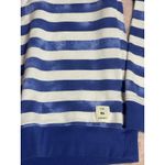 Free Assembly Small Blue Crewneck Sweatshirt Long Sleeve Casual Pullover I0217 Photo 2