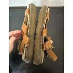 Dr. Martens VTG Chunky Brown Leather Fisherman Sandals Women 9 Y2K Flaw Grunge Photo 3