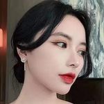 Crystal Tassel Pearl Beaded Stud Drop Earring Gold Photo 3