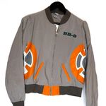Her Universe NWT Star Wars BB-8 Bomber Jacket Grey Size Medium (Juniors) Photo 7