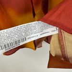 ZARA  Oversized Blouse Boho Resortwear Colorful Ombre Cotton Long Sleeve M NWT Photo 7