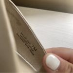 Apostrophe vintage leather upper pointed - toe pumps heels 7 U.S size tan Photo 4