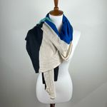 Yogasmoga "The Vertex" SONA Scarf – Silk Wool Cashmere Luxe Wrap Andaman Green Blue Photo 4