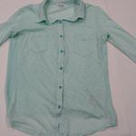 Splendid Button-Down Green Shirt -Size S Photo 0