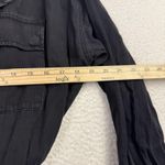 Good American  Jumpsuit Womens 4 Black Utility Belted Zip Front Coverall Photo 5