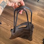 Free People  Rosetta greenish Brown Suede Women's Bag Photo 5