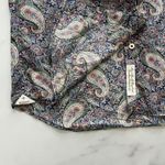 Morris Lady Liberty print Paisley blouse Sz 36 Countryside chic Feminine Shirt Photo 6