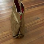 Dooney & Bourke Vintage Tan Croc Embossed Leather Shoulder Tote Bag 13x16 Photo 10