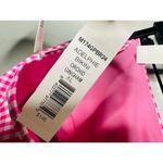 NWT CAROLINE CONSTAS Pink Orchid Gingham Adelphie Bikini Bottom & Top Swimsuit Size XL Photo 10