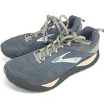 Brooks Gray Running Trail Gym Shoes Women sz 8.5 Photo 0