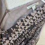 Banana Republic 100% silk v-neck animal print dress women’s Size 8 Photo 2