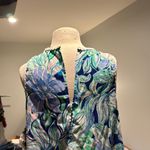 Lilly Pulitzer Blue Halter Bib Collar Sundress Photo 2