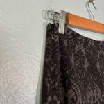 Tahari  Women's Grey Lace Print A Line Knee Length‎ Skirt Size 2 Business Office Photo 10