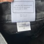 AYR  The Beat Barrel Leg High Rise Crop Stretch Washed Charcoal Gray 25 Photo 8