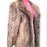 Vintage 100% Genuine Authentic Brown Mink Fur Mid Photo 5