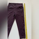 Zyia Plum Leggings -Size Medium 8-10 Photo 3