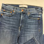 AYR  The Pop Straight Leg High Rise Medium Dark Wash Icon Photo 8