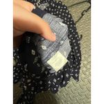 Free People Jump On It Jumpsuit Navy Blue 100% Rayon Long Sleeve Size XS Photo 5