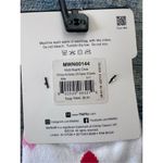 New! Me Moi Love Hugs Kisses Pink White Heart Socks Mini Lot of 2 Photo 2