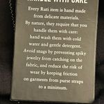 RUTI Dana striped straight leg dress pant size XXL gorpcore Black Photo 10