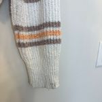 Free People  Kennedy Stripe Pullover in Cream Size Small Photo 7