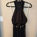 Young Fabulous and Broke YFB Arlene Cutout Maxi Dress Black Size Large Photo 6