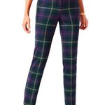 Talbots  Preppy Plaid Wool Dress Pants 4 Petite Photo 1