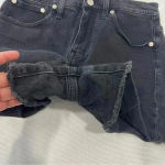 Madewell  High Rise Denim Shorts Black 26 Photo 7