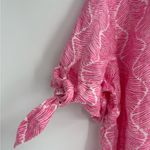 Charter Club  linen luxury summer short sleeve short blouse T-shirt size medium Photo 4