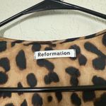 Reformation  Alma Front Button Crepe V Neck Dress Size Small Photo 2