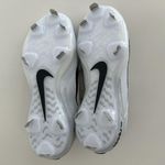 Nike Hyperdiamond 4 Pro Metal Softball Cleats Womens 8 White Black Metal Shoe Photo 9