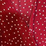 Red Polka Dot Wrap Dress Photo 1