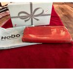 Hobo International Lauren Supple Distressed Red Leather Clutch Wallet Photo 1