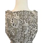 ZARA Sleeveless Lace Dress, Beaded‎ Collar, Party Cocktail, Special Occasion Photo 4