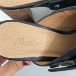 Madewell  Riley Convertible Slingback Block Heel Shoes Black Size 7.5 Photo 9