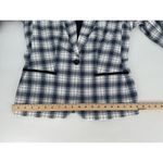 Tommy Hilfiger  Women's‎ Classic Blue Green Plaid Blazer Preppy Americana Size 8 Photo 7