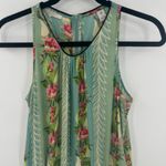 Scotch & Soda  Hawaiian Romper Womens‎ Sm Multi Floral Pleated Tie Waist Back Zip Photo 2