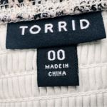 Torrid  GREY SNAKESKIN PRINT STRAPLESS BABYDOLL TUNIC Photo 12