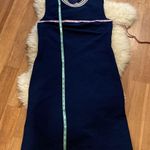 Verona Knits Vintage Sleeveless Navy Blue Midi Dress Circa 1960s EUC Sz M Size M Photo 5