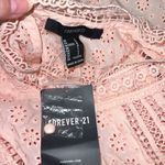 Forever 21 Sleeveless Eyelet Blush Colored Top Size Large NWT Photo 7