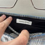 Rebecca Taylor  Fit & Flare Crop Pant Plaid Photo 5