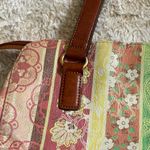 Fossil Y2K  Rainbow Floral Paisley Shoulder Bag Womens Boho Coronado Vtg Purse Photo 2