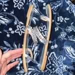 Badgley Mischka NIB! Thina Jeweled Flat Slide Photo 5